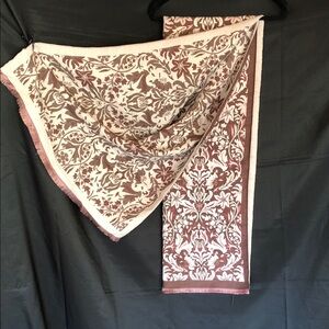 Vince Camuto Blush and Beige Scarf